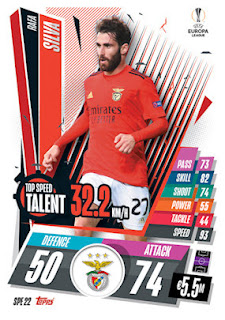 Topps Match Attax Extra 2020-2021 SL Benfica Set