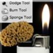 Dodge, Burn, Sponge Tools