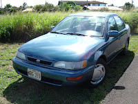 Maui Rental Car - Toyota Corolla Four-Door Sedan