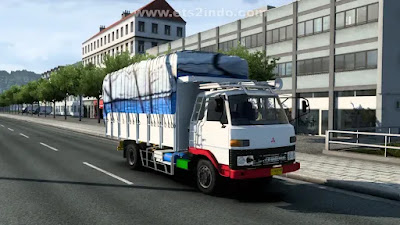 Traffic Truck Fuso Goprak dan Nissan CKA87 ETS2