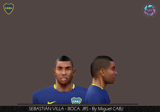 Face Sebastian Villa | Superliga Argentina | Boca Jrs | By Miguel CABJ