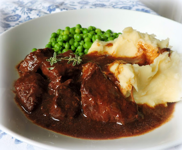 Braised Brisket with Stout & Onions