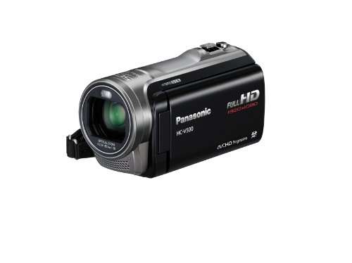 Panasonic HC-V500K Full HD SD Camcorder (Black)