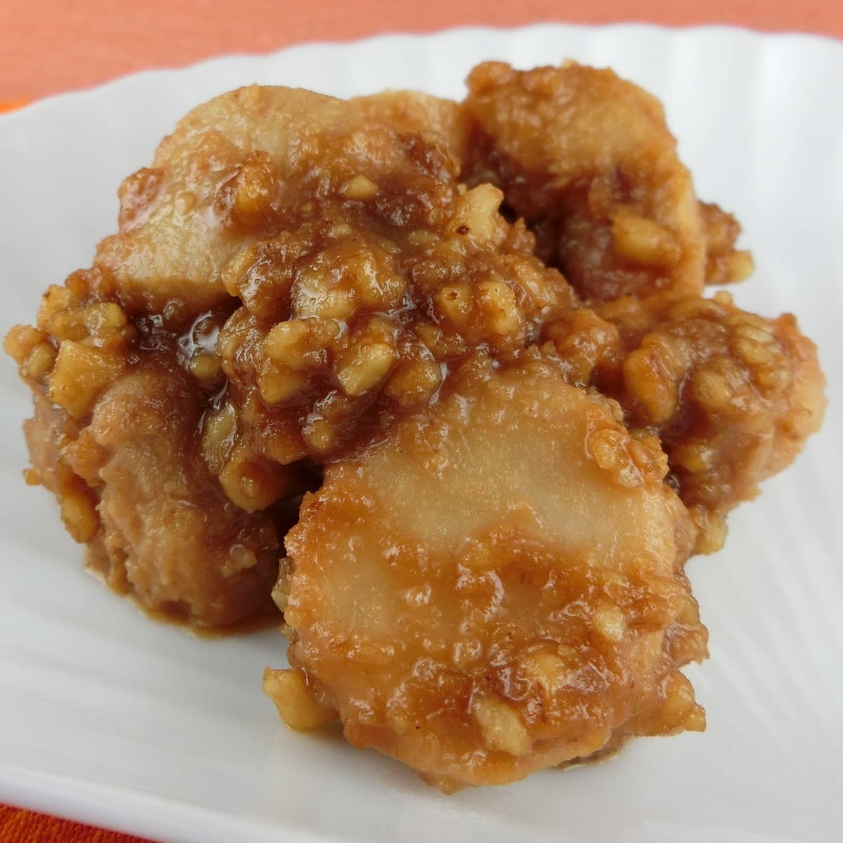 里芋苦手克服になるかも 里芋のくるみ味噌和えレシピ 銀木食堂のごはん日記