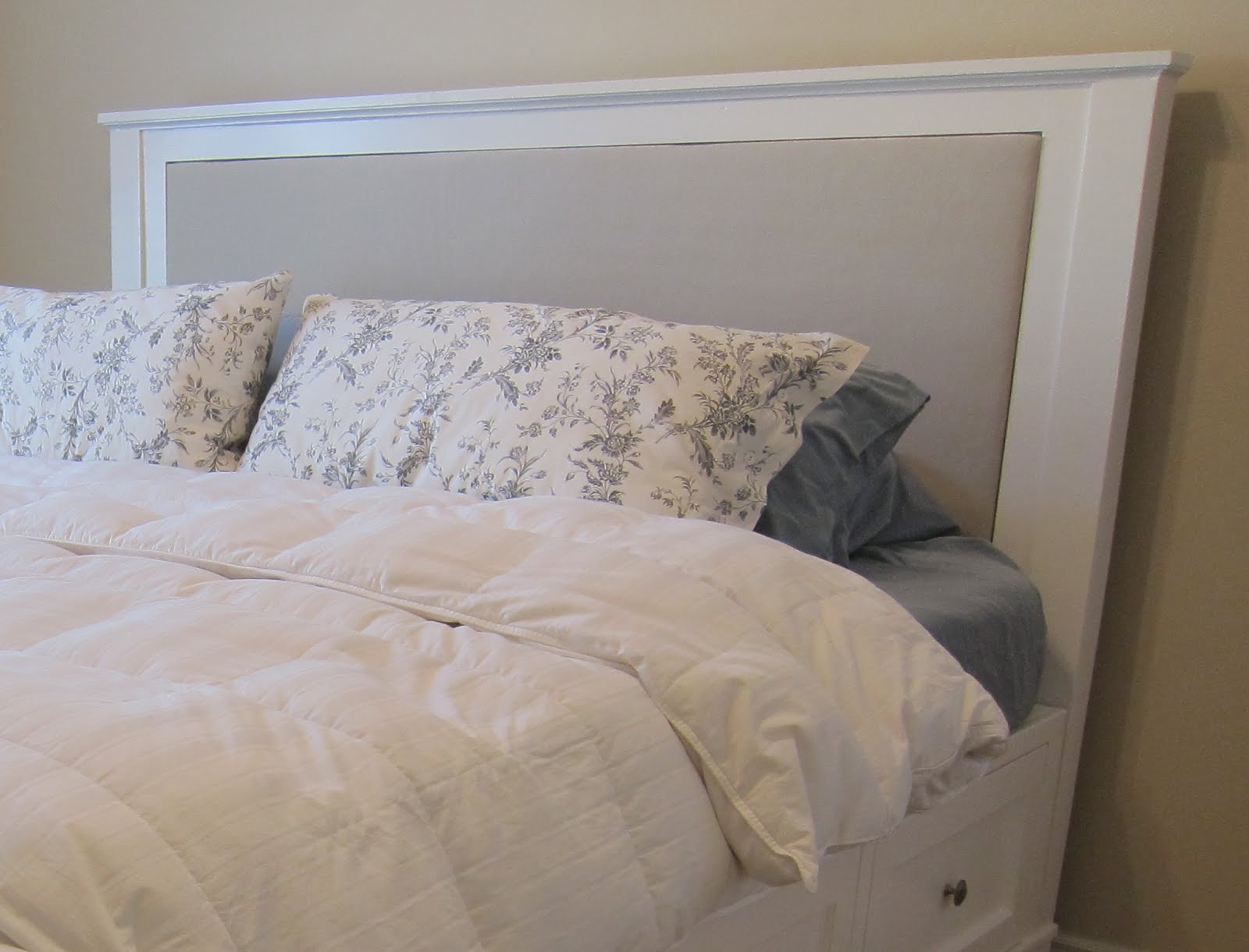 : headboard and size Headboard king  Finished Size  4 diy DIY  King Product Bed Part Frame