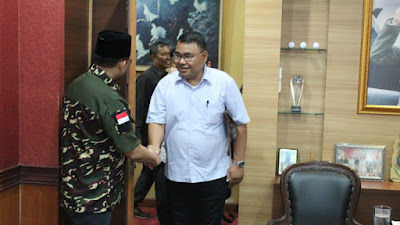 Nuryanto S,H.,M.H.Terima Kunjungan Silahturahmi Ketua dan Anggota DPRD Sulawesi Selatan