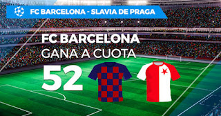 Paston Megacuota champions Barcelona vs Slavia de Praga 5-11-2019