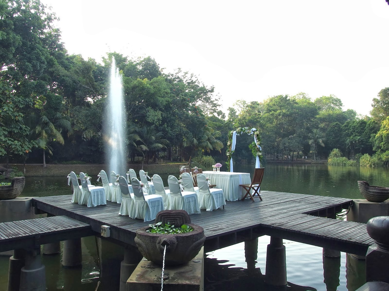 The Floating Pavilion at Gita Bayu in Seri Kembangan