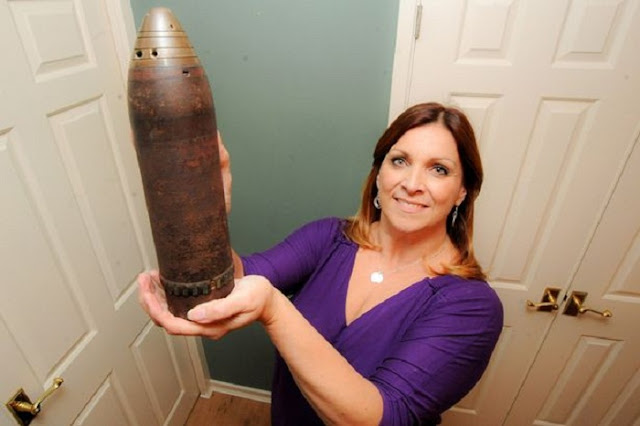 Kathryn Rawlins menemukan rudal ini ketika umur 15 tahun