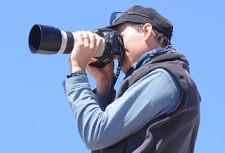 James Sturcke - Fotografo en su visita anual a Puerto Pirámides