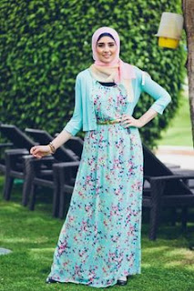 Model Baju Muslim Sifon Modern Terbaru 