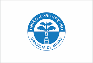 Bandeira de Brasília de Minas MG