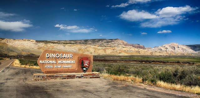 Dinosaur National Monument Utah geology fossils travel rocks hiking camping outdoors scenery copyright RocDocTravel.com