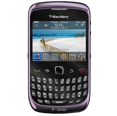 blackberry curve 8520 violet. The BlackBerry Curve 3G