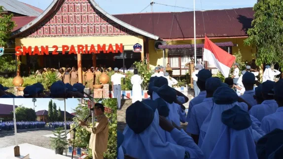 Wako Pariaman Ingatkan Pelajar SMAN 2: Sukses Ditempa Waktu Sekolah, Harus Semangat Belajar