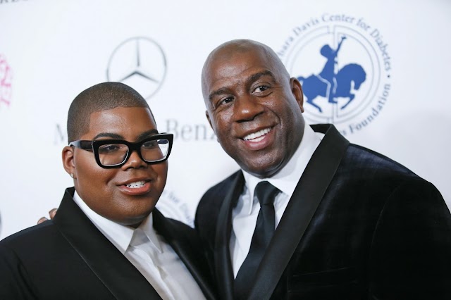 Magic Johnson on learning to accept his gay son: 'He changed me'