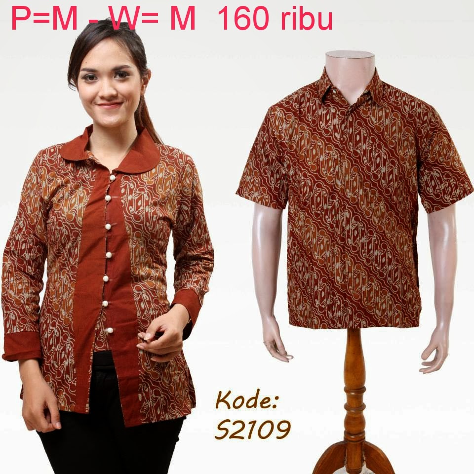  Baju  Batik Couple  Online  Model Baju  Batik