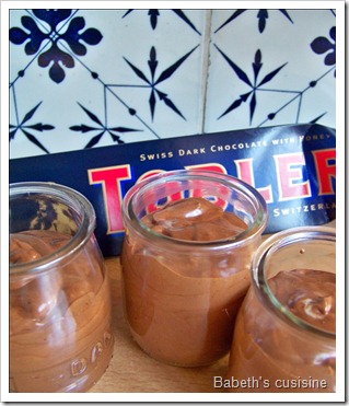 mousse au toblerone