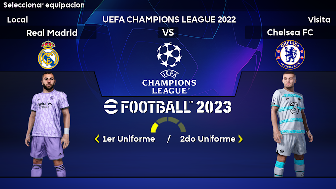  YA LLEGO EFOOTBALL 2023 PPSSPP NUEVAS MEJORAS, FICHAJES 2023, KITS, BALONES Y FACES REALISTAS