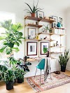 Home offices rodeados de plantas