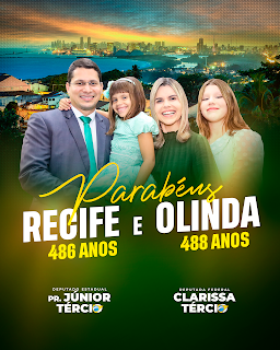 CRIAÇÃO DE BANNER ANIVERSÁRIO DA CIDADE DE RECIFE E OLINDA