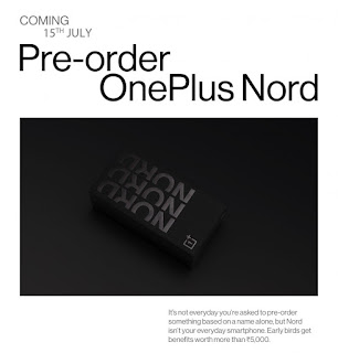 OnePlus to launch Nord AR invites tomorrow for INR 99 ($1), will let you have an early look at the phone