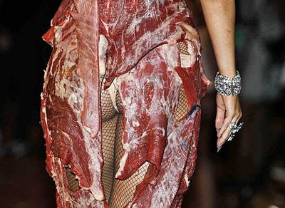Lady Gaga Meat Dress