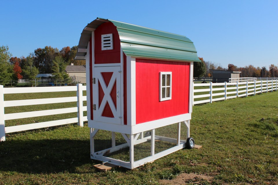 Here is a fun idea for a Chicken Coop