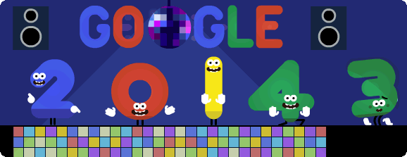 doodle google feliz 2014 virada do ano novo