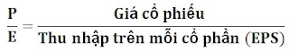 Những điều cần lưu ý khi sử dụng P/E trong đầu tư