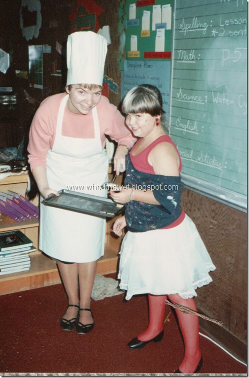 Megan Mrs Baker c 1988