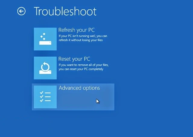 Cara Memperbaiki Windows 8.1 yang Gagal Booting tanpa harus install ulang