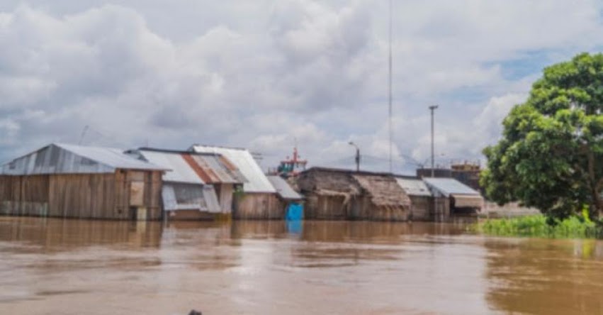 13 colegios afectados por desborde del río Huallaga en Yurimaguas