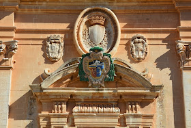Mdina Cathedral Malta coat of arms