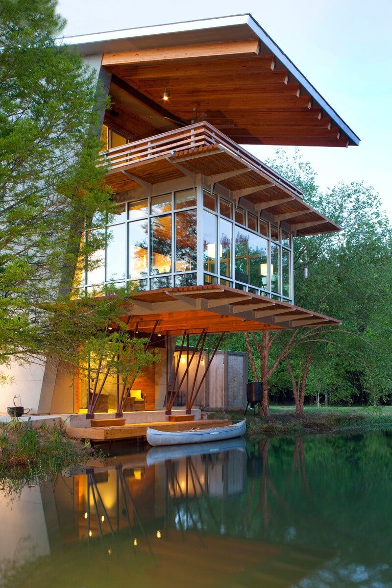 Organic Architecture  Pond House