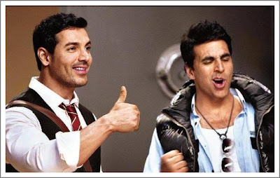 Akshay Kumar and John Abraham in Bigg Boss season 4