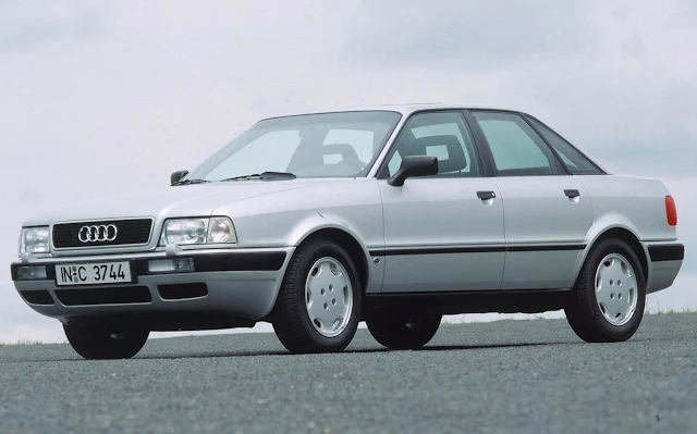 Audi 80: última geração, fim dos anos 80, começo dos anos 90