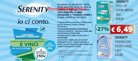 Logo Serenity ''Io ci conto'': vinci 100 buoni spesa Ipersoap da 20€ e 2 da 250€