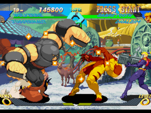 X-men vs. Street Fighter screenshot 1