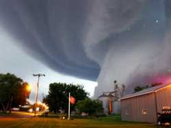 Foto de tornado impresionante fotografía de un tornado fotos de un tornado