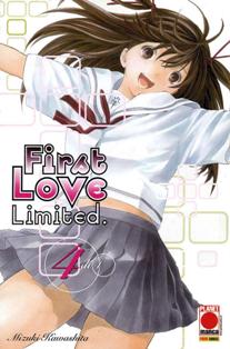 Manga Graphic Novel 72 - First Love Limited 4 - Settembre 2010 | ISSN 1552-2839 | CBR 215 dpi | Mensile | Fumetti | Manga | Manga | Shounen | Commedia | Ecchi | Scolastico
Collana edita dalla Panini Comics che ospita serie manga di gran successo, tra cui: Pokemon, Gundam, Real... e molte altre.
Numero volumi : 4
First Love Limited è un seinen manga scritto da Mizuki Kawashita per la Shueisha, mentre in Italia la pubblicazione è stata a cura della Panini Comics.
Il manga racchiude diverse storie brevi che parlano di 8 ragazze di due classi. La storia principale però è basata sui personaggi di Ayumi, Mamoru, Misao e Misaki.
Il tono delle vicende è molto leggero quasi comico e si sviluppa tra i primi innamoramenti scolastici, amicizie d'infanzia, rapporti tra fratelli (e sorelle) nel più classico delle stile da «commedia degli equivoci».
Le storie si intrecciano dato che si svolgono in parte parallelamente, si vedrà un personaggio di secondo piano in una storia apparire protagonista subito dopo, stile seguito anche negli amori giovanili (che rimane il tema portante) al punto che il diagramma «chi ama chi e chi è amato da chi» diventerà un'intricata ragnatela.
Il fatto di essere composto da soli 4 volumi permette alle vicende (a rischio noia) di mantenersi divertenti fino alla fine.