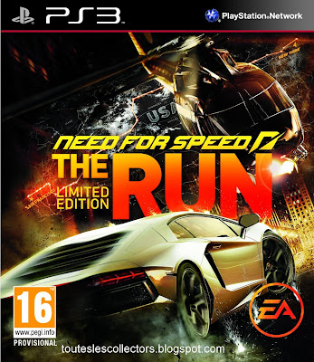 ps3 Need for Speed: The run Edition Limitée