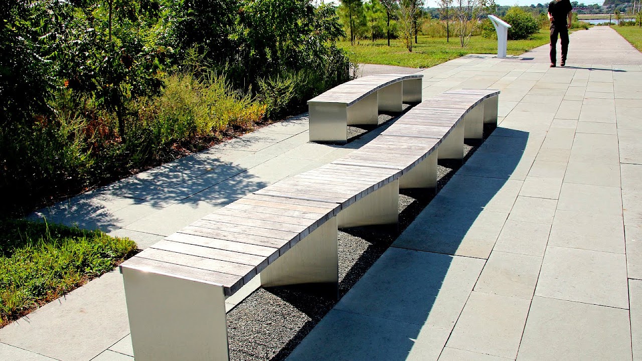 Stainless Steel Park Benches