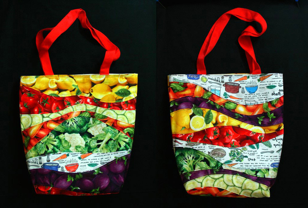 Sew Wavy Farmer’s Market Bag – Free Sewing Tutorial