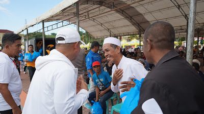 Semarak Hari Bhayangkara, Ribuan Warga Terima Paket Sembako dari Kapolda Sulteng