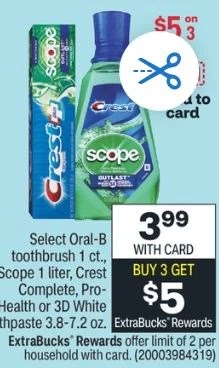 FREE Scope CVS Couponers Deal 9/19-9/25