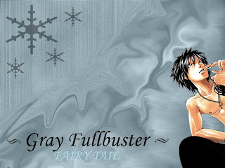 gray fullbuster fairy tail anime wallpaper