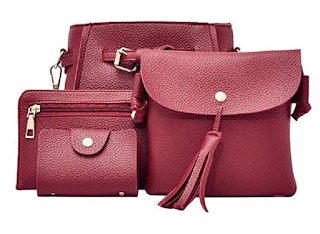 Cidere 4pcs Women Fashion Composite Bag Handbag Wallet Shoulder Crossbody Bags Shoulder Bags