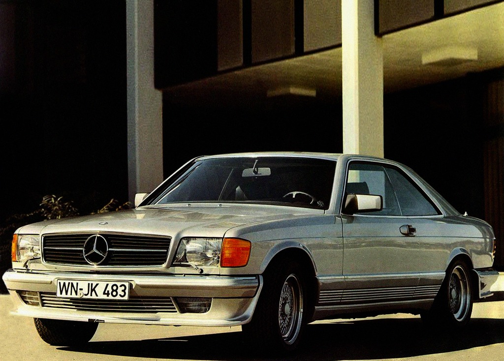 MercedesBenz W126 Schwarz SEC Lorinser