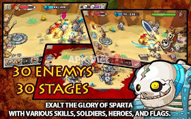 Glory Of Sparta v1.0.1 APK: game chiến binh Sparta cho android (mod)